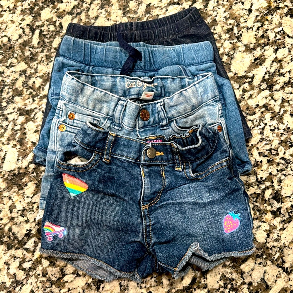 3T Girls Shorts Lot